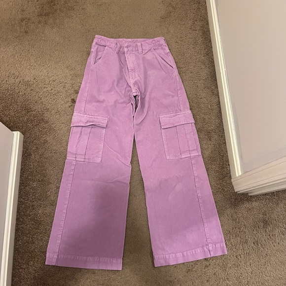 Brandy Melville purple corduroy pants! - Picture 2 of 6